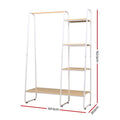 Artiss Clothes Rack 150cm Coat Stand Wardrobe Airer