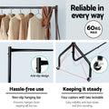 Artiss 2X Clothes Rack 6FT with Wheels Coat Stand Airer
