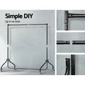 Artiss 2X Clothes Rack 6FT with Wheels Coat Stand Airer