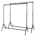 Artiss 2X Clothes Rack 6FT with Wheels Coat Stand Airer