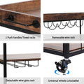 Artiss Kitchen Island Rolling Serving Cart Trolley