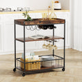 Artiss Kitchen Island Rolling Serving Cart Trolley