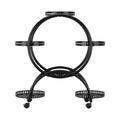 Artiss 6 Tier Plant Stand Metal Flower Pot Rack Wheels