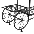 Artiss 6 Tier Plant Stand Iron 4 Wheel Mobile