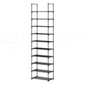 Artiss Shoe Rack 10-Tier Stackable DIY Black