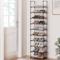 Artiss Shoe Rack 10-Tier Stackable DIY Black