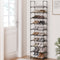 Artiss Shoe Rack 10-Tier Stackable DIY Black