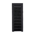 Artiss Shoe Rack Cabinet 10 Tier Removable Cover Black