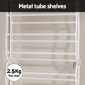 Artiss Over Door Shoe Rack Organiser 24 Pairs Hanging Storage