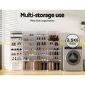 Artiss Shoe Rack 16 Cube Stackable Storage White DIY