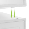 Artiss Shoe Box Rack 12 Stackable Organiser White