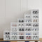 Artiss Shoe Box Rack 24 Stackable White Storage Organiser