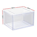 Artiss Shoe Box Set 6 Stackable Magnetic Door Organiser