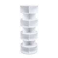 Artiss 7 Tier Rotating Shoe Rack 360 White Storage Display