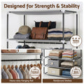 Artiss Portable Clothes Closet Wardrobe Magnetic Door Grey