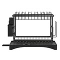 Cefito Dish Rack 2 Tier Expandable Drying Drainer Cutlery Holder