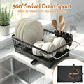 Cefito Dish Drying Rack Kitchen Sink Organiser Storage Drainer