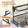 Cefito Dish Drying Rack Kitchen Sink Organiser Drainer Storage