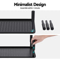Artiss Monitor Stand Adjustable 3 Height Desk Organiser Black