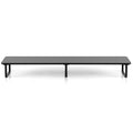 Artiss Dual Monitor Stand 100cm Riser Black Desk Organiser