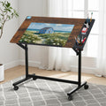 Artiss Drafting Table Drawing Desk Adjustable Art Craft Multi-Functional
