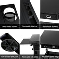 Artiss Drawing Desk Stool Set Adjustable Angle Tilt Drawers Black