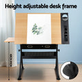 Artiss Drawing Desk Drafting Table w/ Adjustable Height