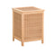 Artiss Laundry Hamper Wooden Storage Cabinet Organiser Bag