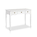 Artiss Console Table 3 Drawers White Hamptons Style