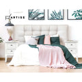Artiss Bedside Table 2 Drawers White