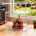 Artiss Clear Acrylic Display Case 27cm Dustproof Toys Box