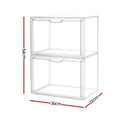 Artiss Clear Acrylic Display Case Box 2 Pack For Toys 54cm