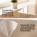 Artiss Clear Acrylic Display Case 30cm Dustproof Box Car Toys
