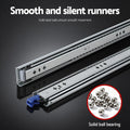 Giantz 2x Drawer Slides Heavy Duty Full Extension 450-900mm