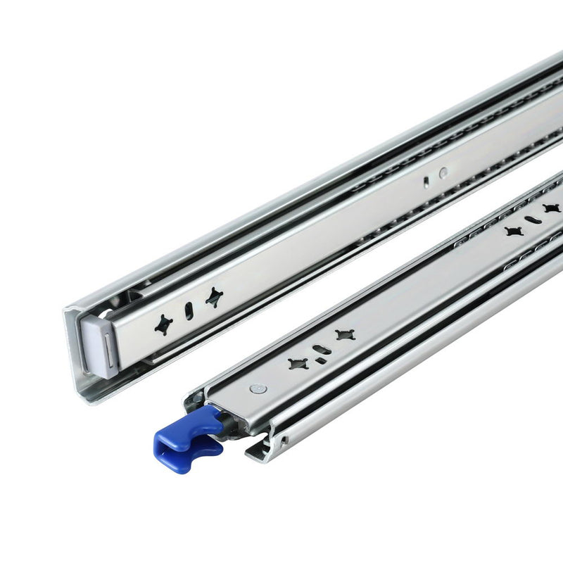 Giantz 2x Drawer Slides Heavy Duty Full Extension 700-1400mm