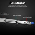 Giantz Drawer Slides Heavy Duty Full Extension 750-1500mm