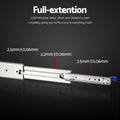 Giantz 2x Drawer Slides Full Extension 227kg 914-1829mm