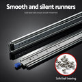 Giantz 2x Drawer Slides Full Extension 227kg 914-1829mm
