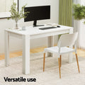 Artiss Dining Table 4 Chairs Set White Wood