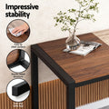 Artiss Dining Table Chairs Set 4 Bench Kitchen Rustic Brown