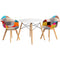 Artiss Dining Table 90cm + 2 Chairs Set