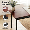 Artiss Dining Table Chairs Set 5 Compact Kitchen Upholstered