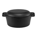 5-Star Chef 5L Cast Iron Dutch Oven Pot Lid Bread Baking