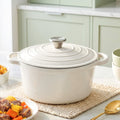 5-Star Chef 3.8L Cast Iron Dutch Oven Pot Lid Sourdough Bread