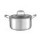 5-Star Chef 4.5L Dutch Oven 24cm Stainless Steel Pot Lid