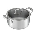5-Star Chef 4.5L Dutch Oven 24cm Stainless Steel Pot Lid