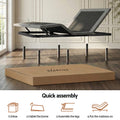 Artiss Electric Adjustable Bed Frame Double Wireless Remote Zero Gravity