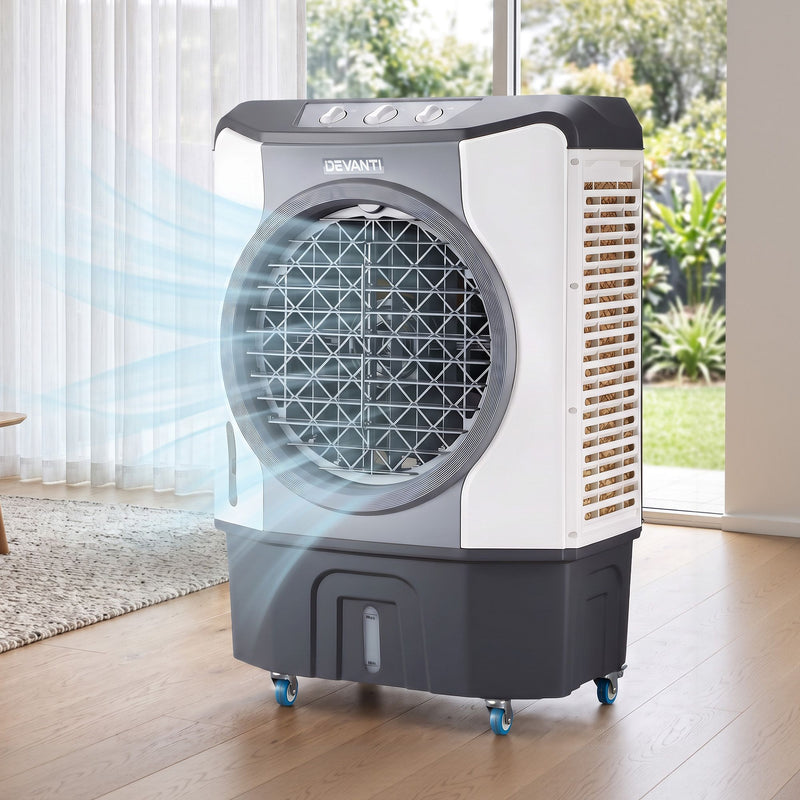 Devanti Evaporative Air Cooler Conditioner Commercial 45L