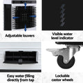 Devanti 60L Evaporative Air Cooler Remote Control Timer