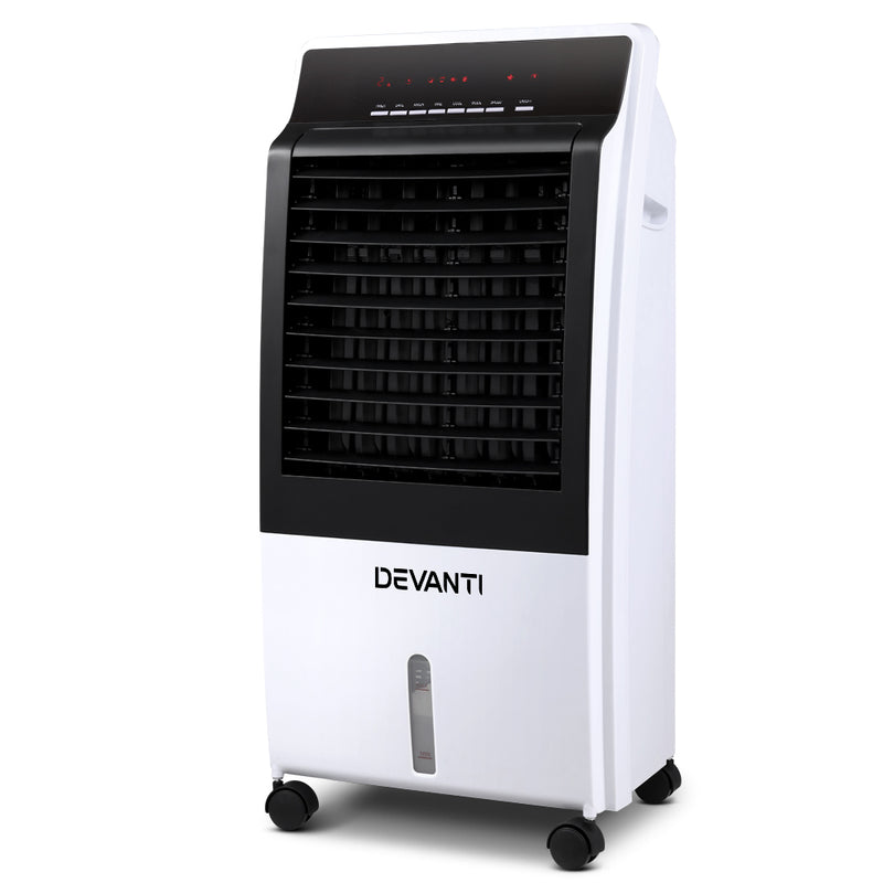Devanti Evaporative Air Cooler 8L Portable Fan Conditioner